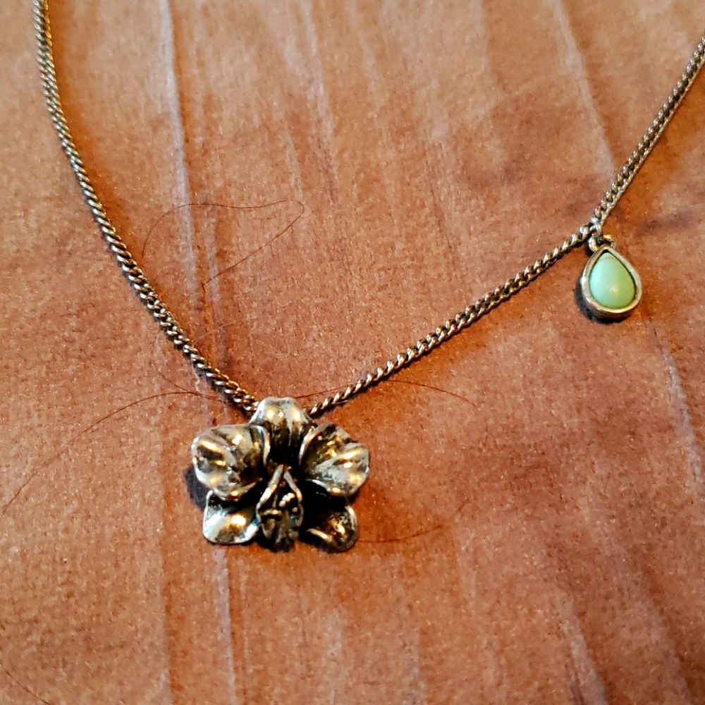 COPY - Fossil orchid necklace